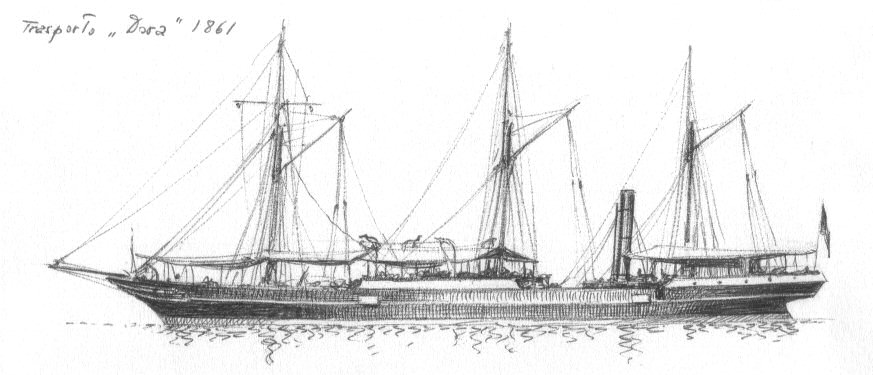 1861 - Trasporto 'Dora'